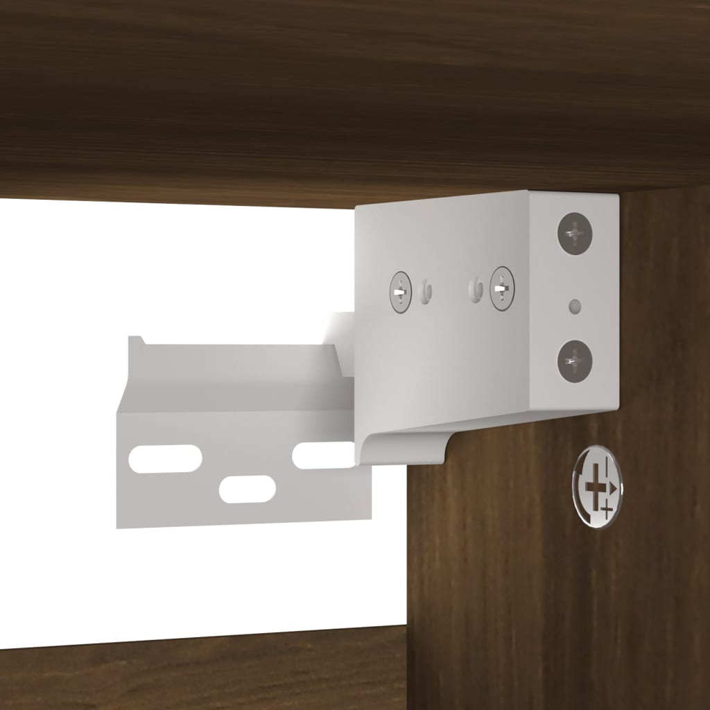 Scarpiera In Legno Multistrato Rovere Marrone