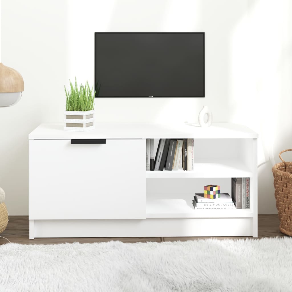 Mobile Tv 80X35X36,5 Cm In Legno Multistrato