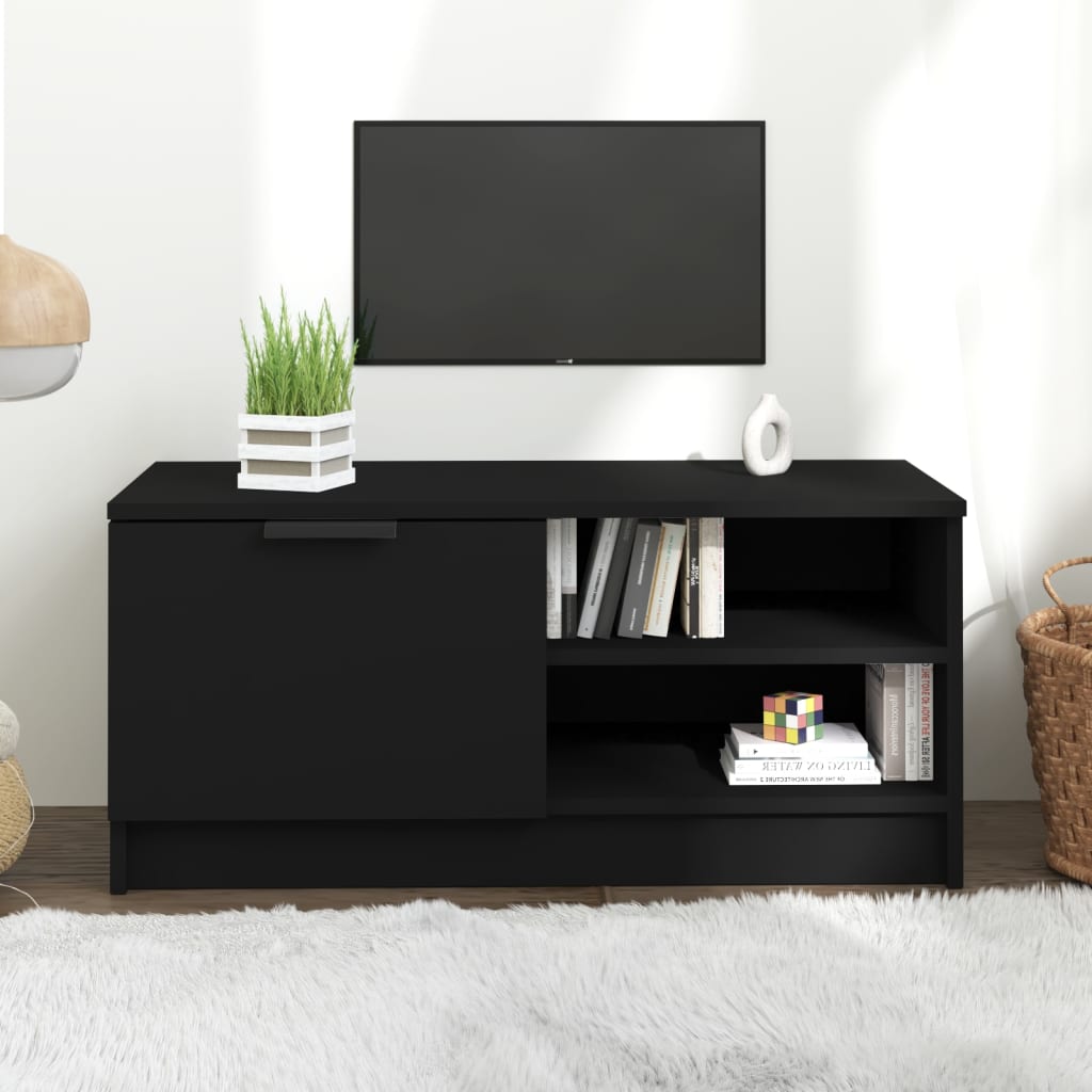 Mobile Tv 80X35X36,5 Cm In Legno Multistrato