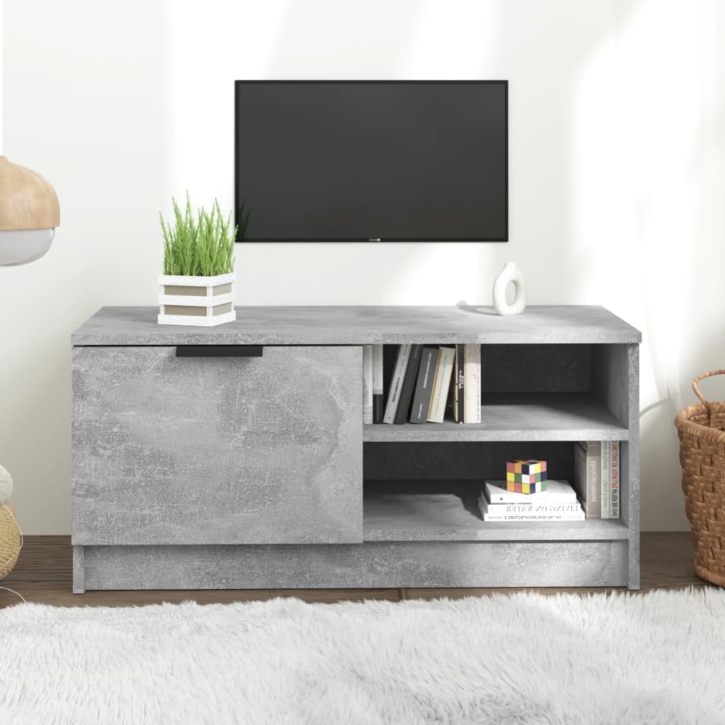Mobile Tv 80X35X36,5 Cm In Legno Multistrato
