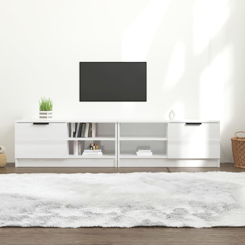 Mobile Tv 80X35X36,5 Cm In Legno Multistrato