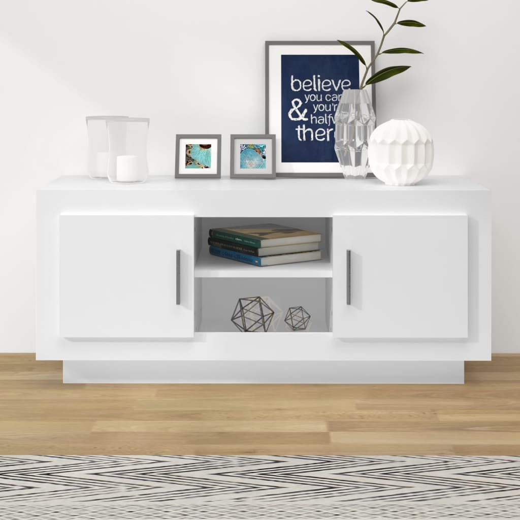 Mobile Porta Tv 102X35X45 Cm In Legno Multistrato