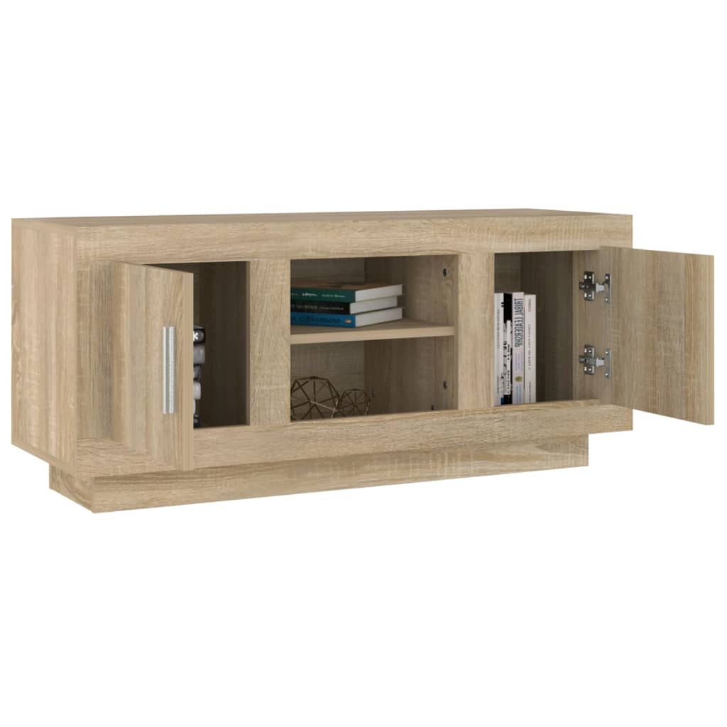 Mobile Porta Tv 102X35X45 Cm In Legno Multistrato