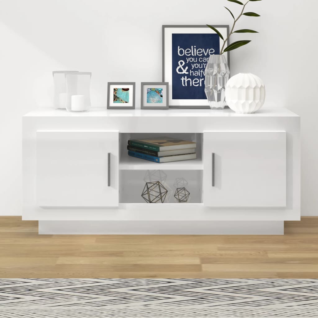Mobile Porta Tv 102X35X45 Cm In Legno Multistrato