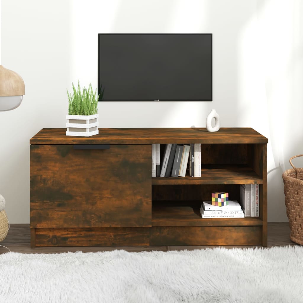 Mobile Tv 80X35X36,5 Cm In Legno Multistrato