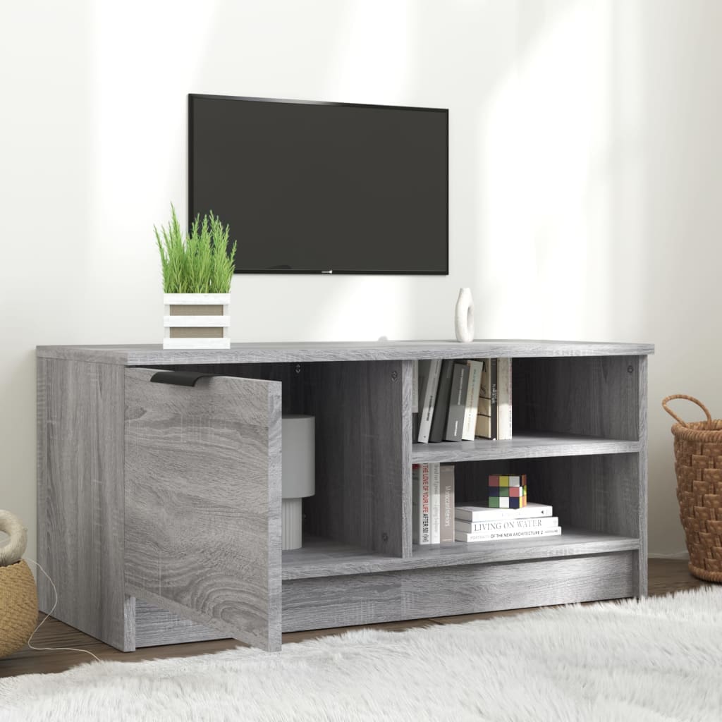 Mobile Tv 80X35X36,5 Cm In Legno Multistrato