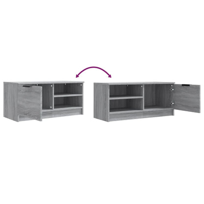 Mobile Tv 80X35X36,5 Cm In Legno Multistrato