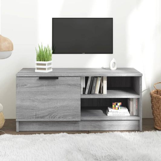 Mobile Tv 80X35X36,5 Cm In Legno Multistrato