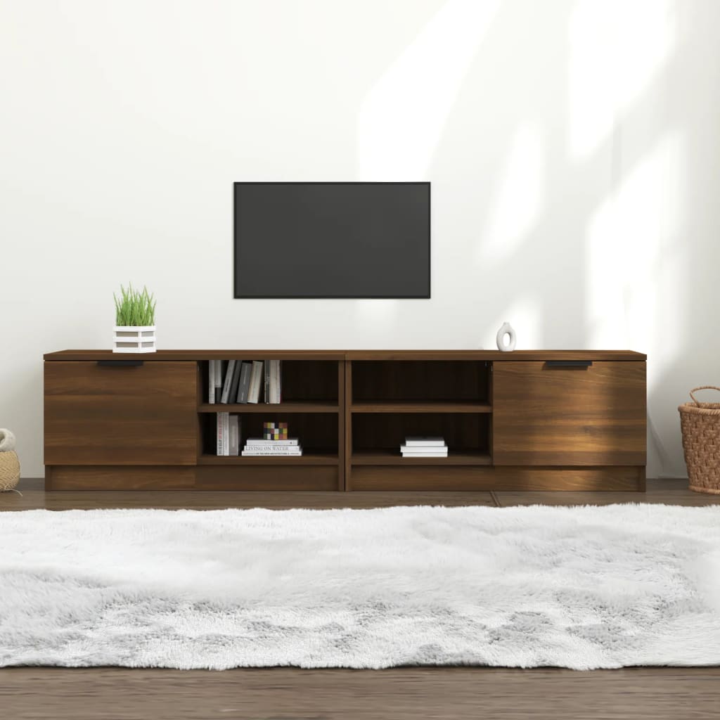 Mobile Tv 80X35X36,5 Cm In Legno Multistrato
