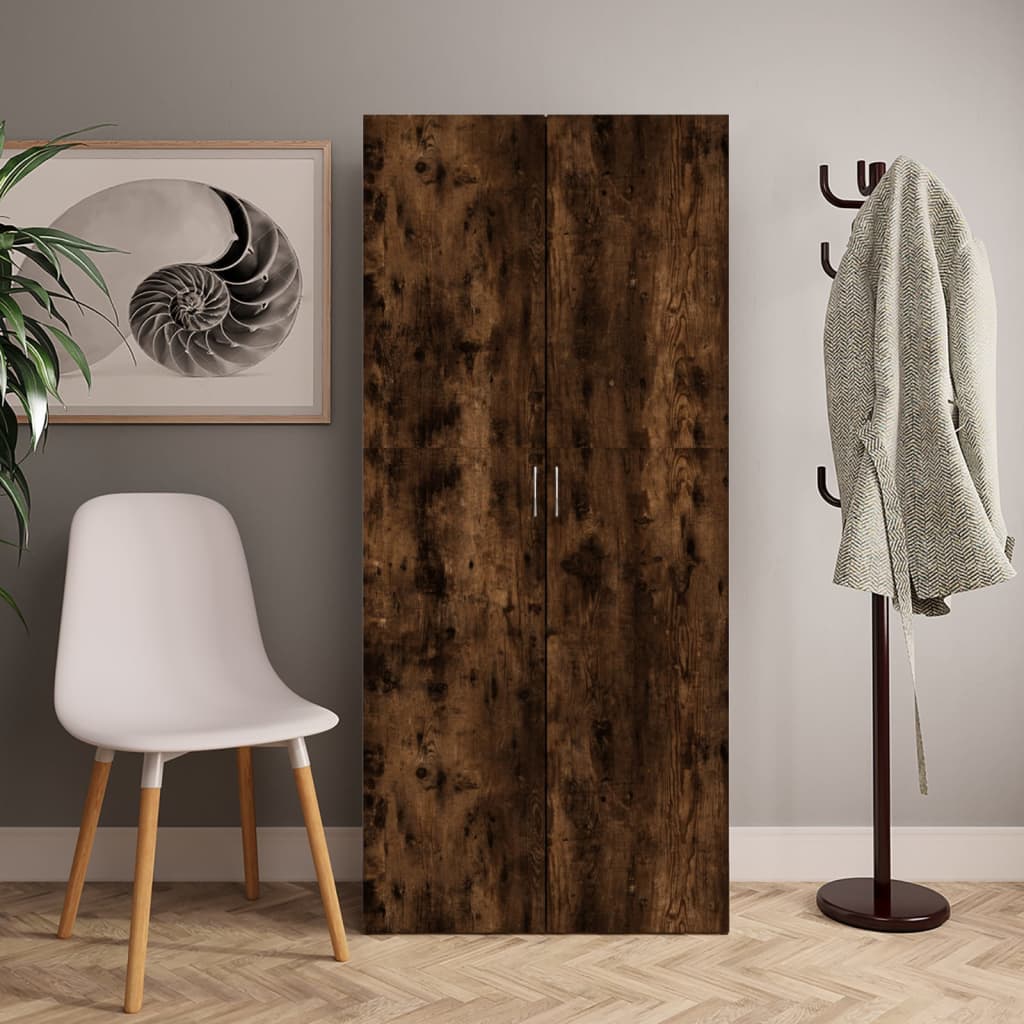 Scarpiera 80X35,5X180 Cm In Legno Multistrato