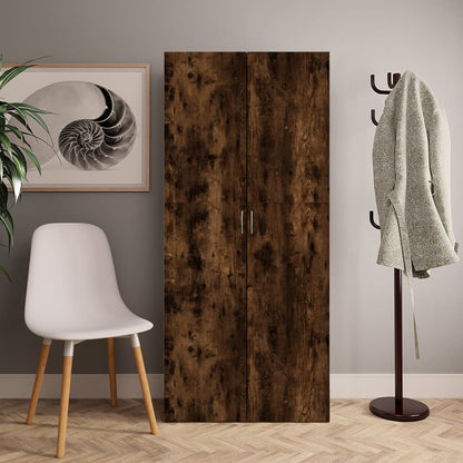 Scarpiera 80X35,5X180 Cm In Legno Multistrato