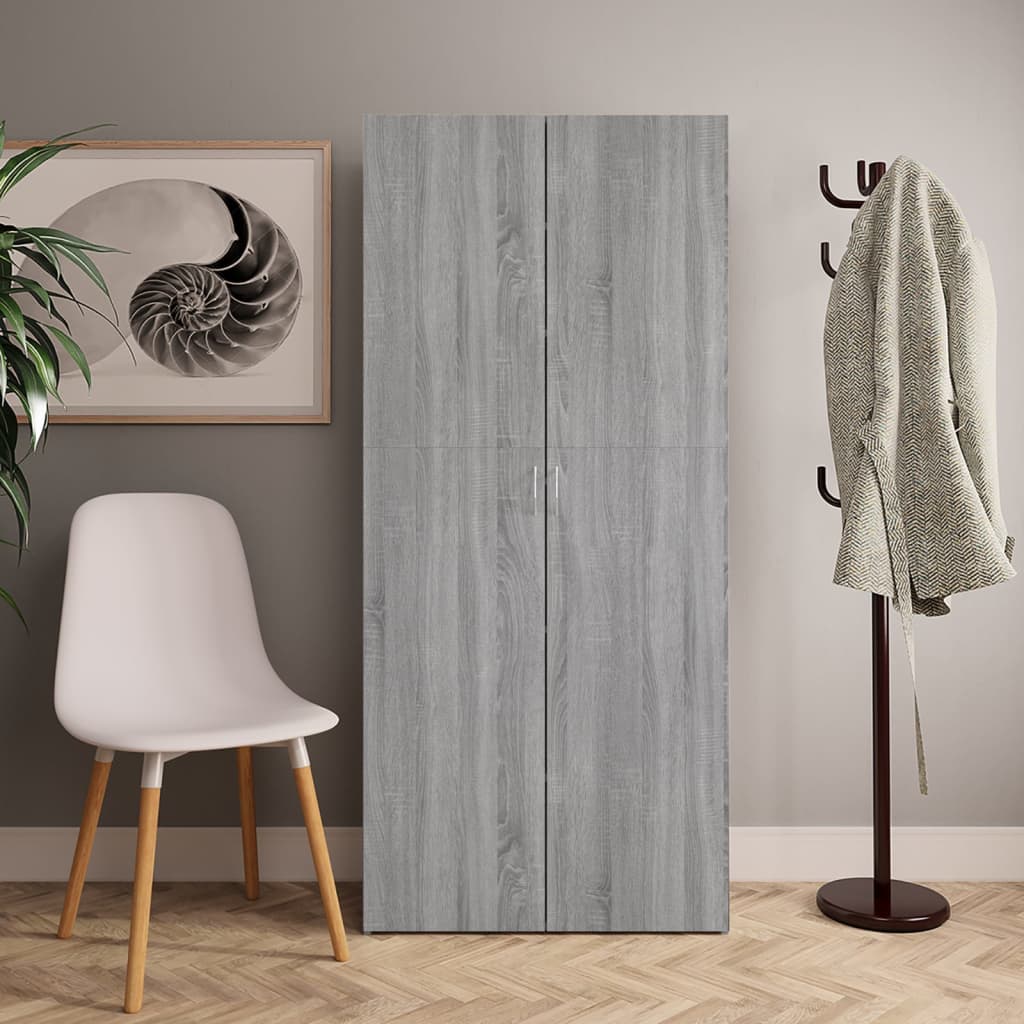 Scarpiera 80X35,5X180 Cm In Legno Multistrato