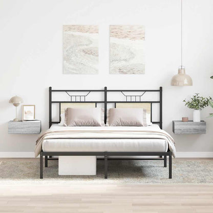 Comodini Pensili 2Pz 40X32X15 Cm Legno Multistrato