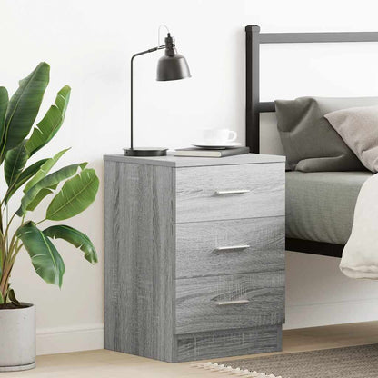 Comodini 2 Pz 38X35X55 Cm In Legno Multistrato