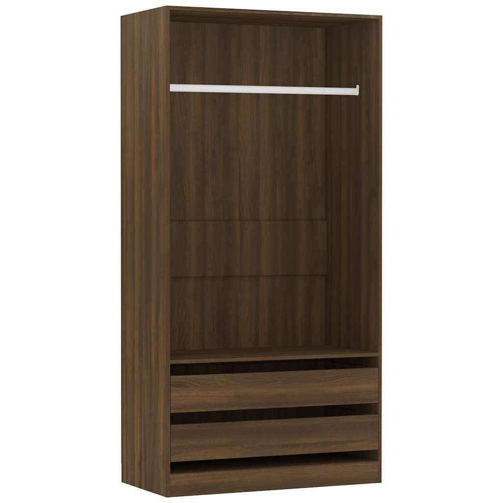 Armadio In Legno Multistrato Rovere Marrone