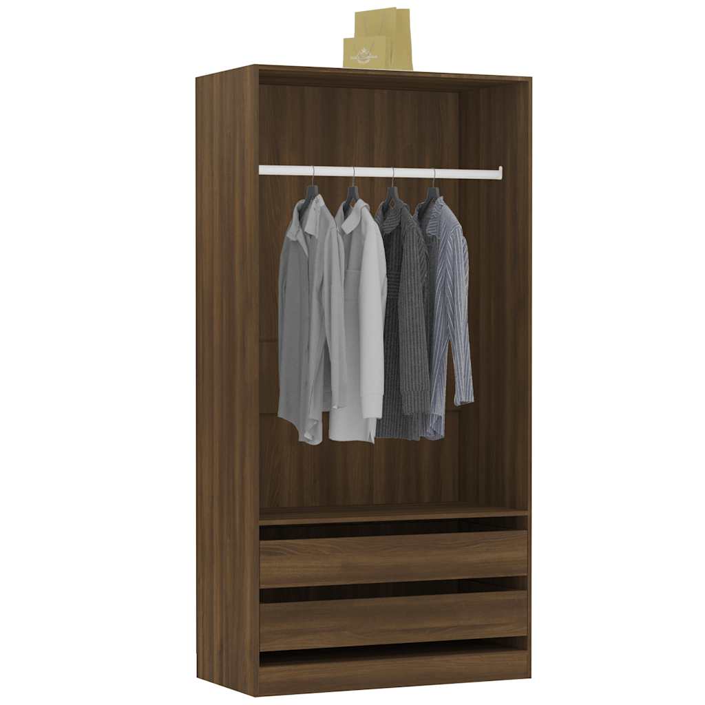 Armadio In Legno Multistrato Rovere Marrone
