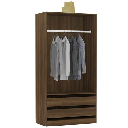 Armadio In Legno Multistrato Rovere Marrone