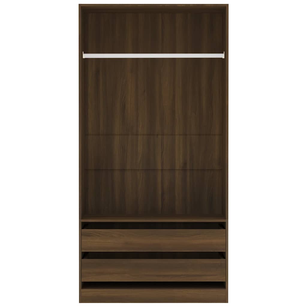 Armadio In Legno Multistrato Rovere Marrone