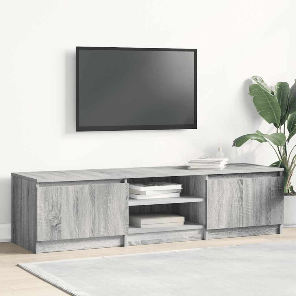 Mobile Tv 140X40X36 Cm In Legno Multistrato