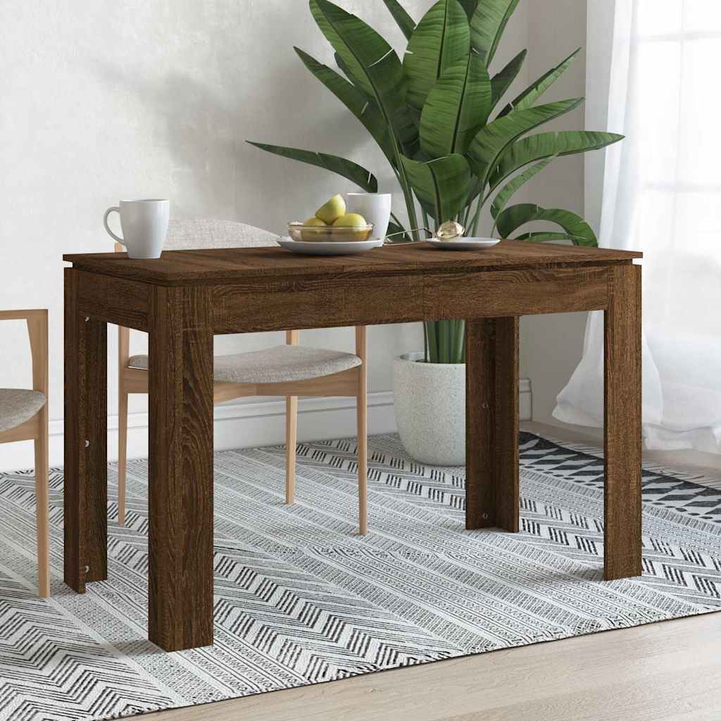 Tavolo Da Pranzo 120X60X76 Cm In Legno Multistrato