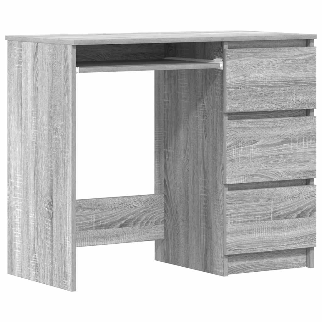 Scrivania 90X45X76 Cm In Legno Multistrato