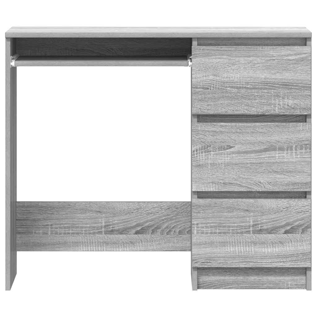 Scrivania 90X45X76 Cm In Legno Multistrato