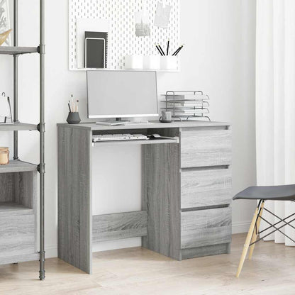 Scrivania 90X45X76 Cm In Legno Multistrato