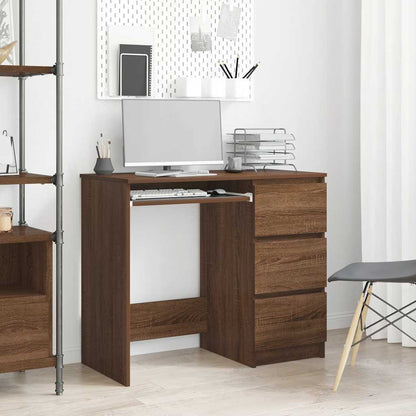 Scrivania 90X45X76 Cm In Legno Multistrato