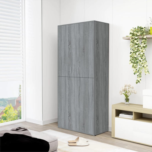 Scarpiera 80X39X178 Cm In Legno Multistrato