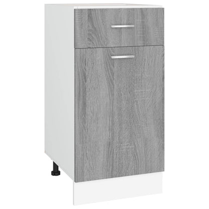 Mobile Con Cassetto “Lyon” 40X46X81,5 Grigio Sonoma