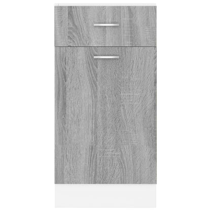 Mobile Con Cassetto “Lyon” 40X46X81,5 Grigio Sonoma