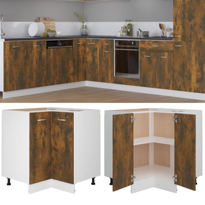 Mobile Da Forno Lyon 60X46X81,5 Cm Rovere Fumo