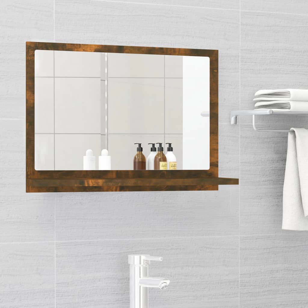 Mobile Bagno Con Specchio Truciolato