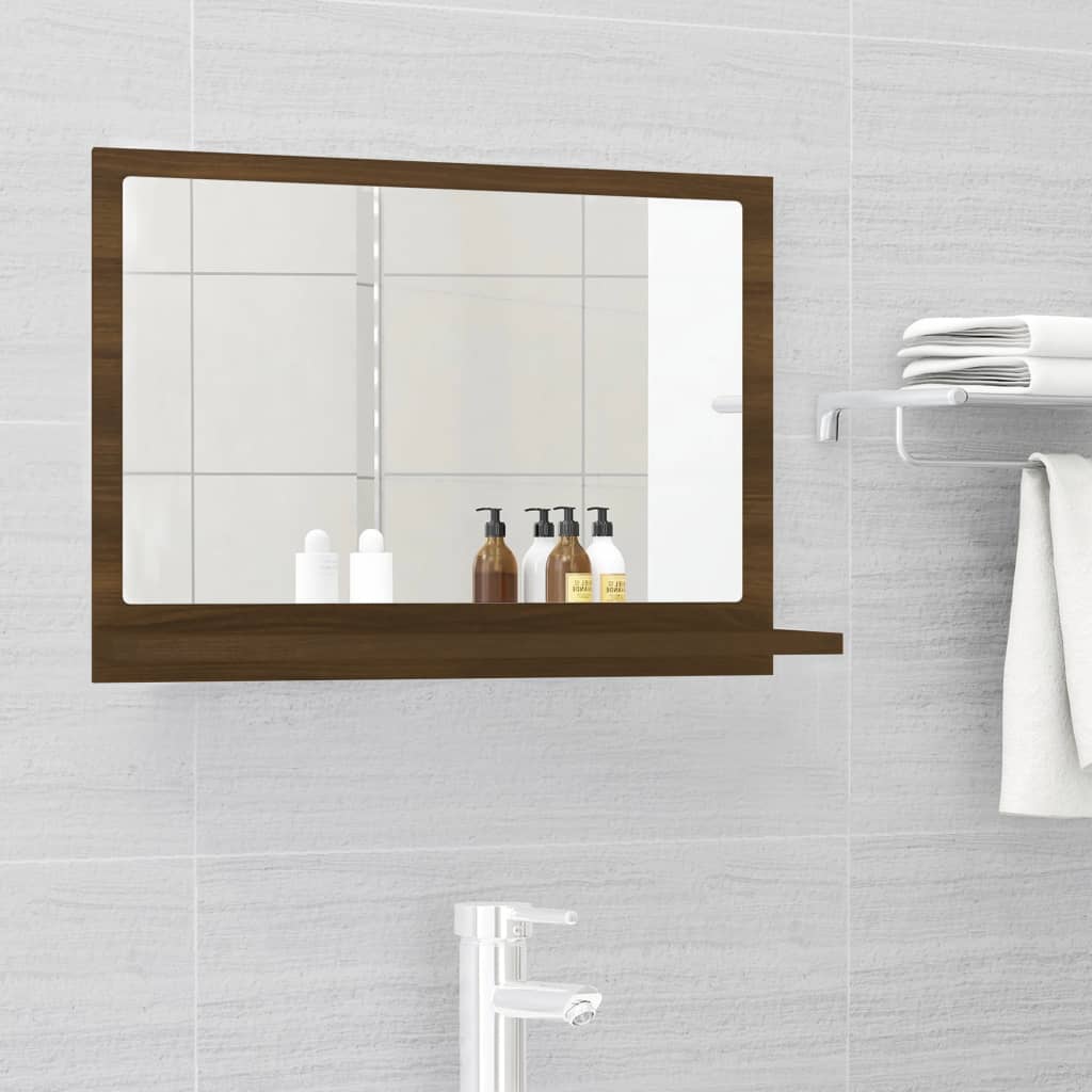 Mobile Bagno Con Specchio Truciolato