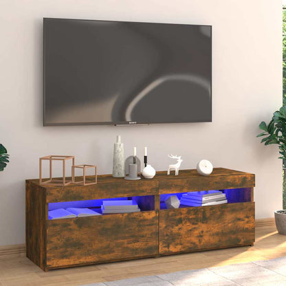 Mobili Porta Tv Con Luci Led 2 Pz 75X35X40 Cm