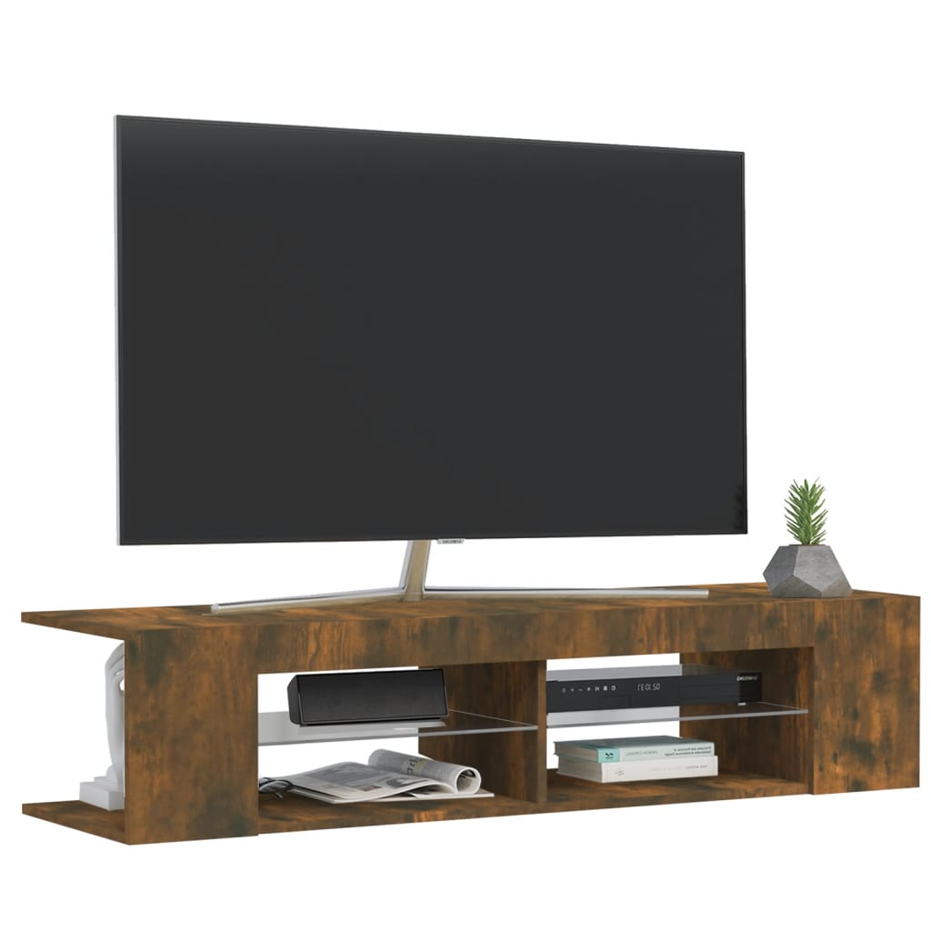Mobile Porta Tv Con Luci Led 135X39X30 Cm