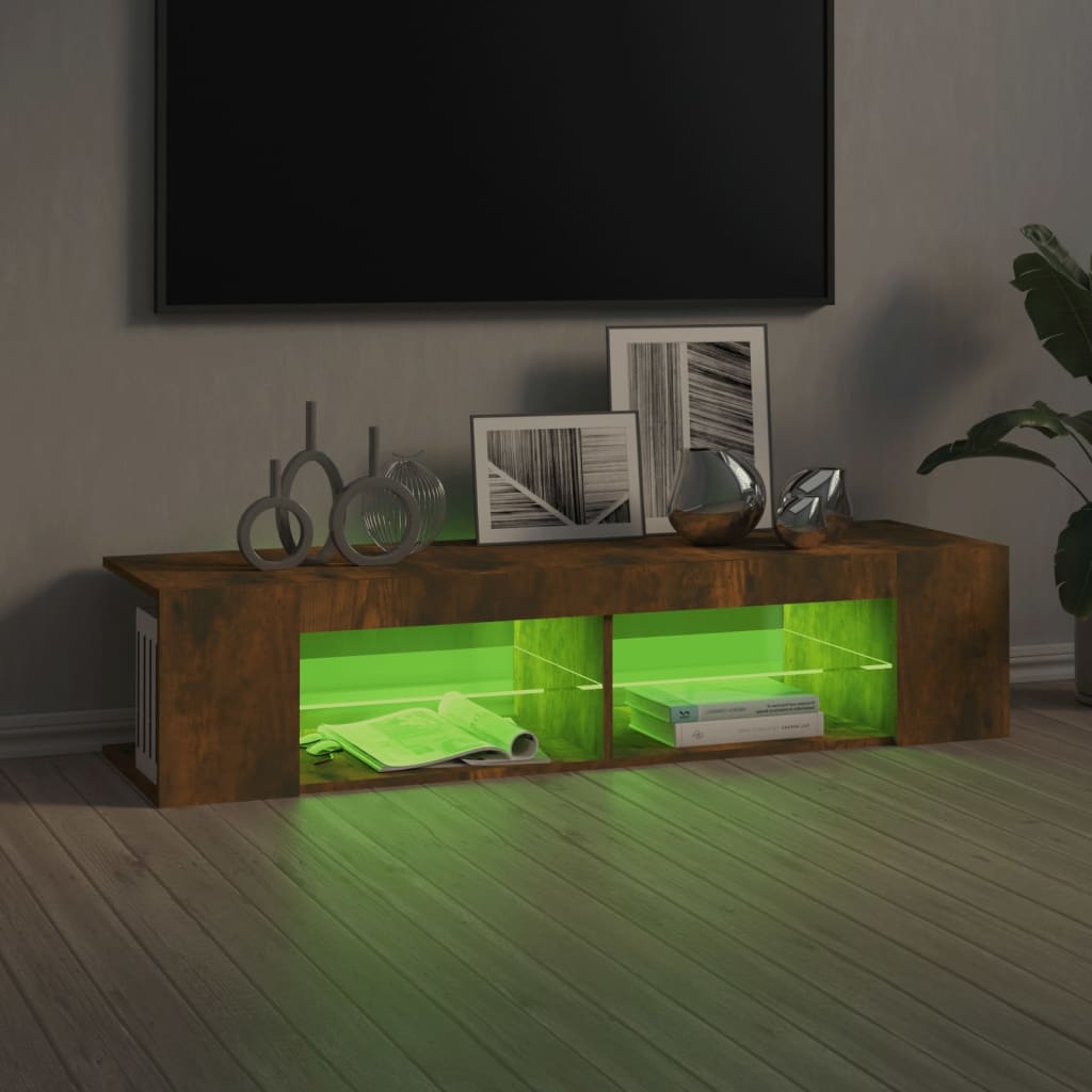 Mobile Porta Tv Con Luci Led 135X39X30 Cm