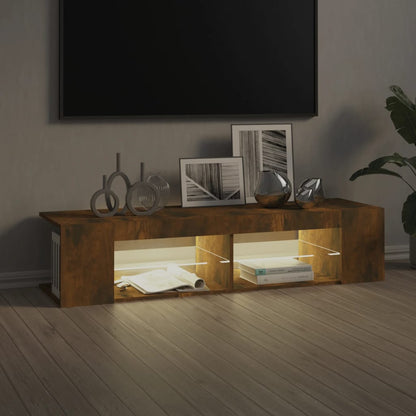 Mobile Porta Tv Con Luci Led 135X39X30 Cm