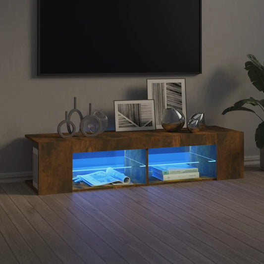 Mobile Porta Tv Con Luci Led 135X39X30 Cm