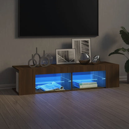 Mobile Porta Tv Con Luci Led 135X39X30 Cm