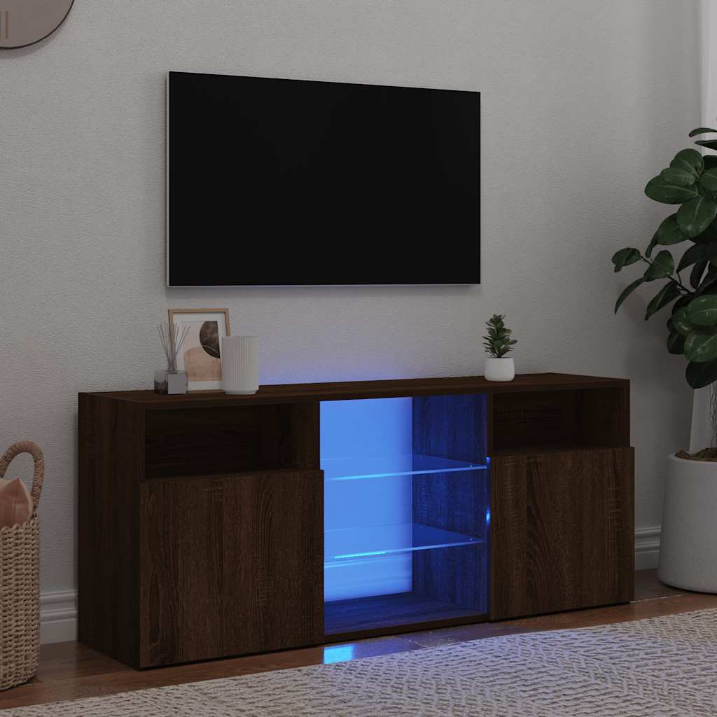 Mobile Porta Tv Con Luci Led 120X30X50 Cm