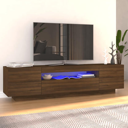 Mobile Porta Tv Con Led 160X35X40 Cm Truciolato