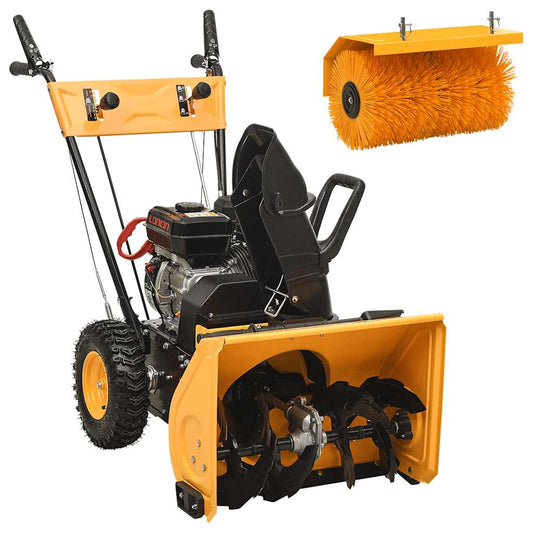 Spazzaneve E Spalaneve 2 In 1 A Benzina 6,5 Hp