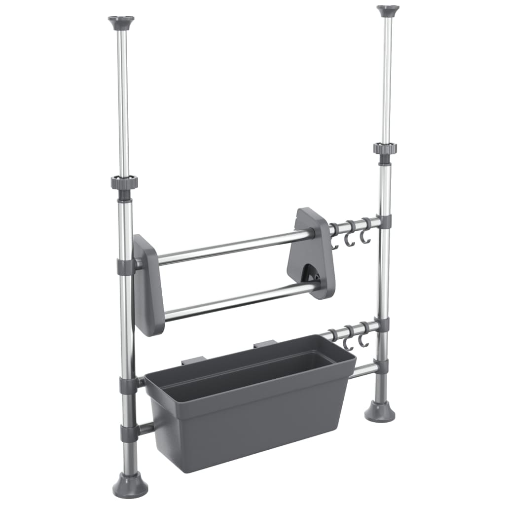 Organizer Da Cucina Regolabile In Alluminio