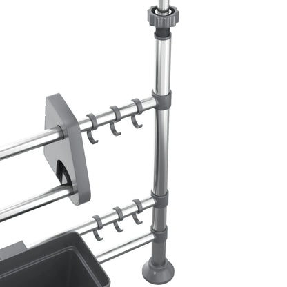 Organizer Da Cucina Regolabile In Alluminio