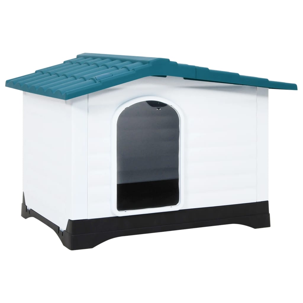 Casetta Per Cani Grigia 90,5X68X66 Cm In Polipropilene