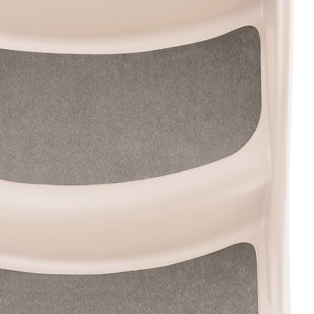 Scala Per Cani Pieghevole Con 3 Gradini 50X38X38 Cm In Plastica