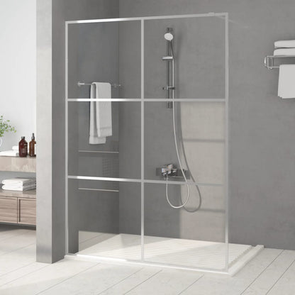 Parete Per Doccia Walk-In Vetro Esg Nera