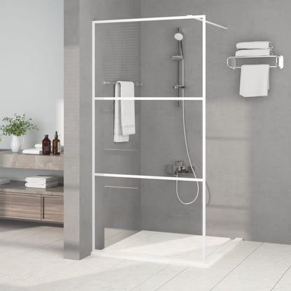 Parete Per Doccia Walk-In Vetro Esg Nera