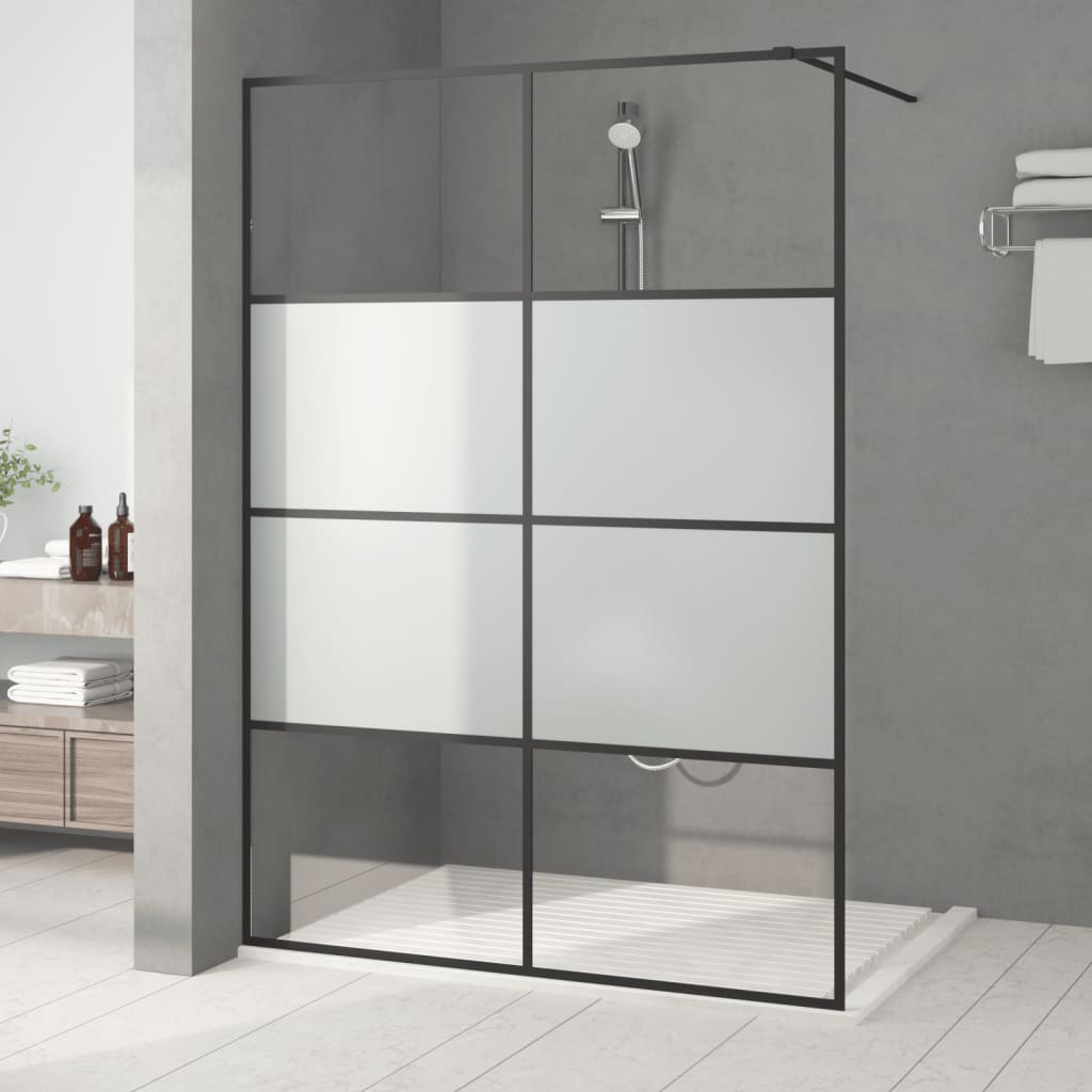 Parete Doccia Walk In Bianca Vetro Esg